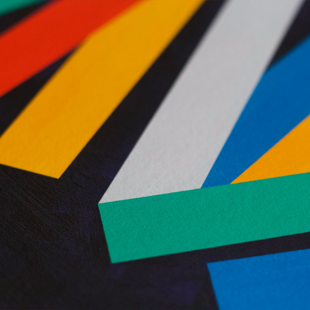 Dance – A2 abstract art print - Image 4